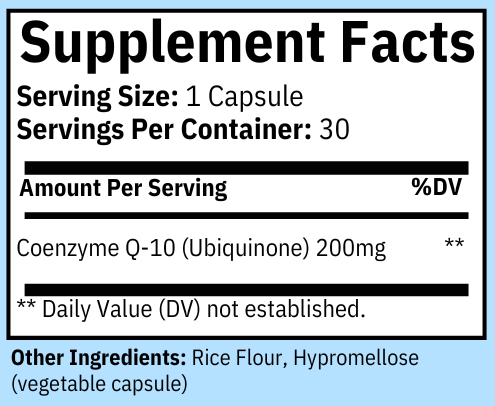 CoQ10 Prime - Advanced Coenzyme Q10 Formula