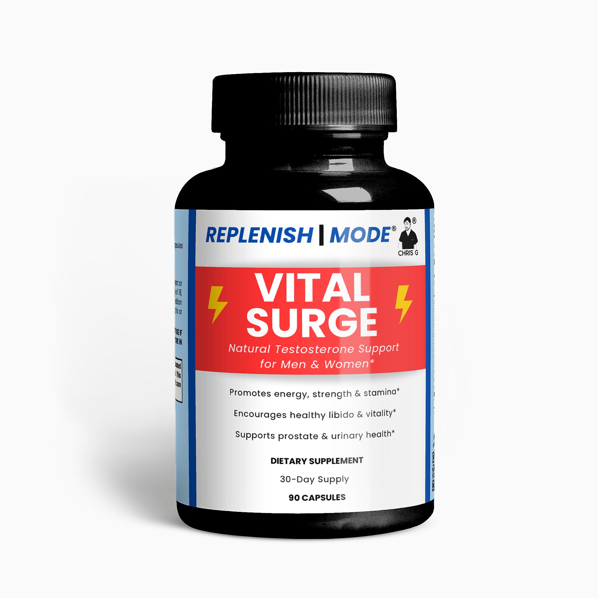 Vital Surge - Natural Testosterone Support Formula for Men & Women*
